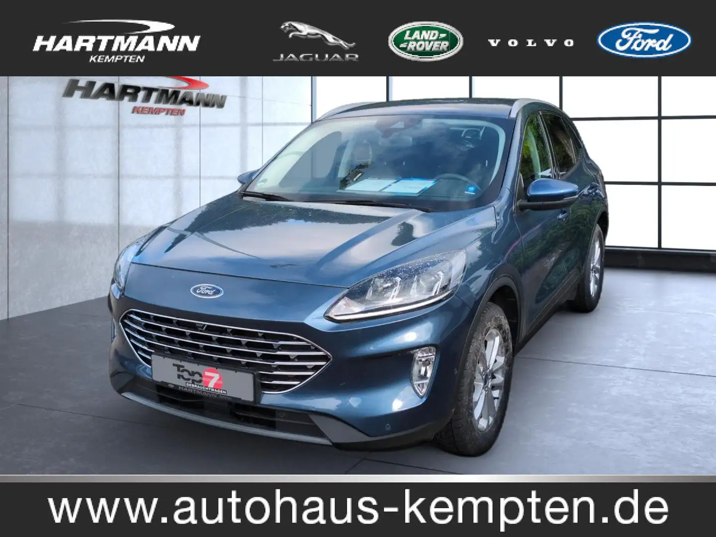 Ford Kuga Hybrid Titanium Bluetooth Navi Klima Azul - 1