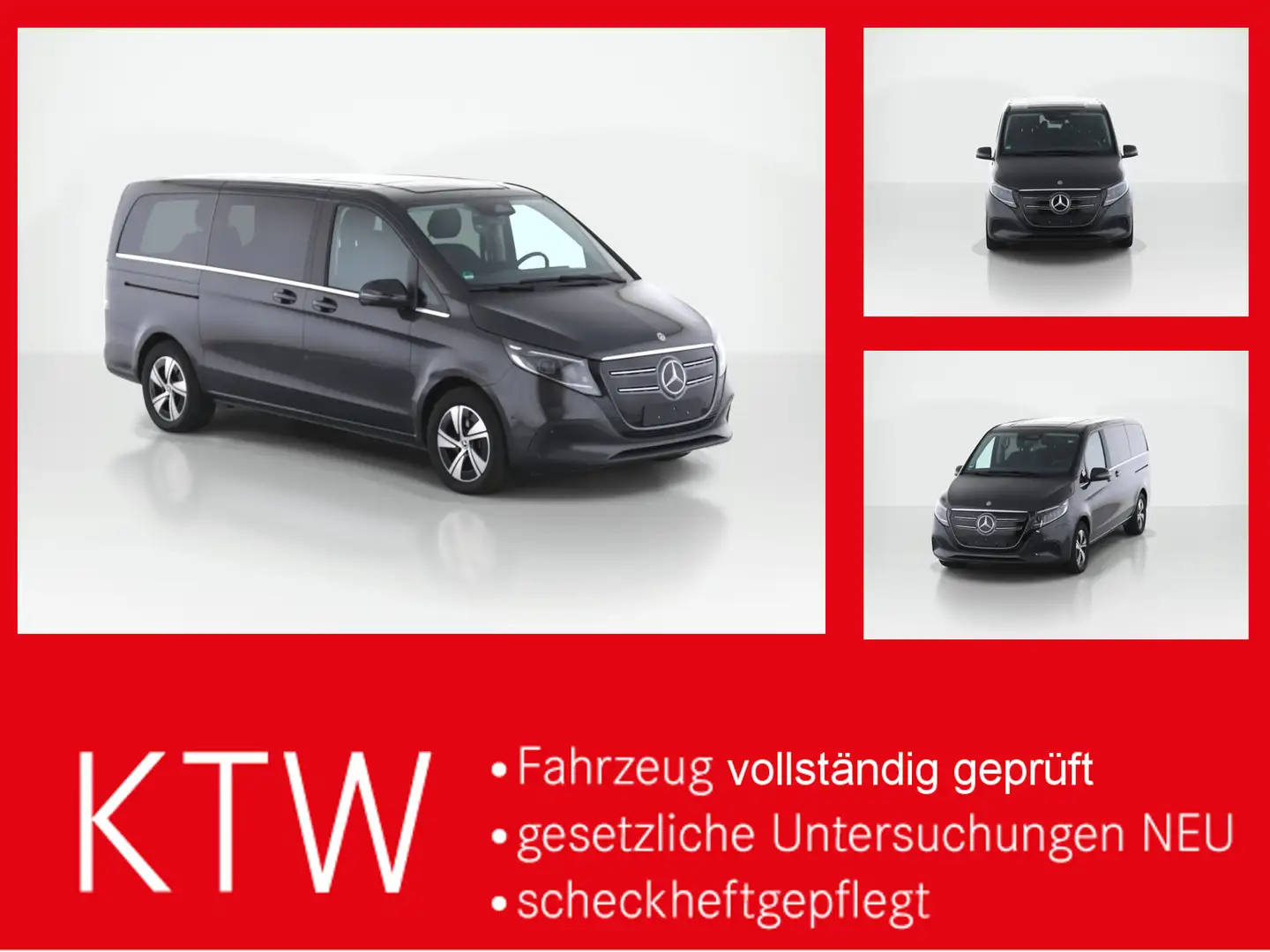 Mercedes-Benz EQV 250 Avantgarde,lang,6Sitze,2xSchiebetür,LED Grau - 1