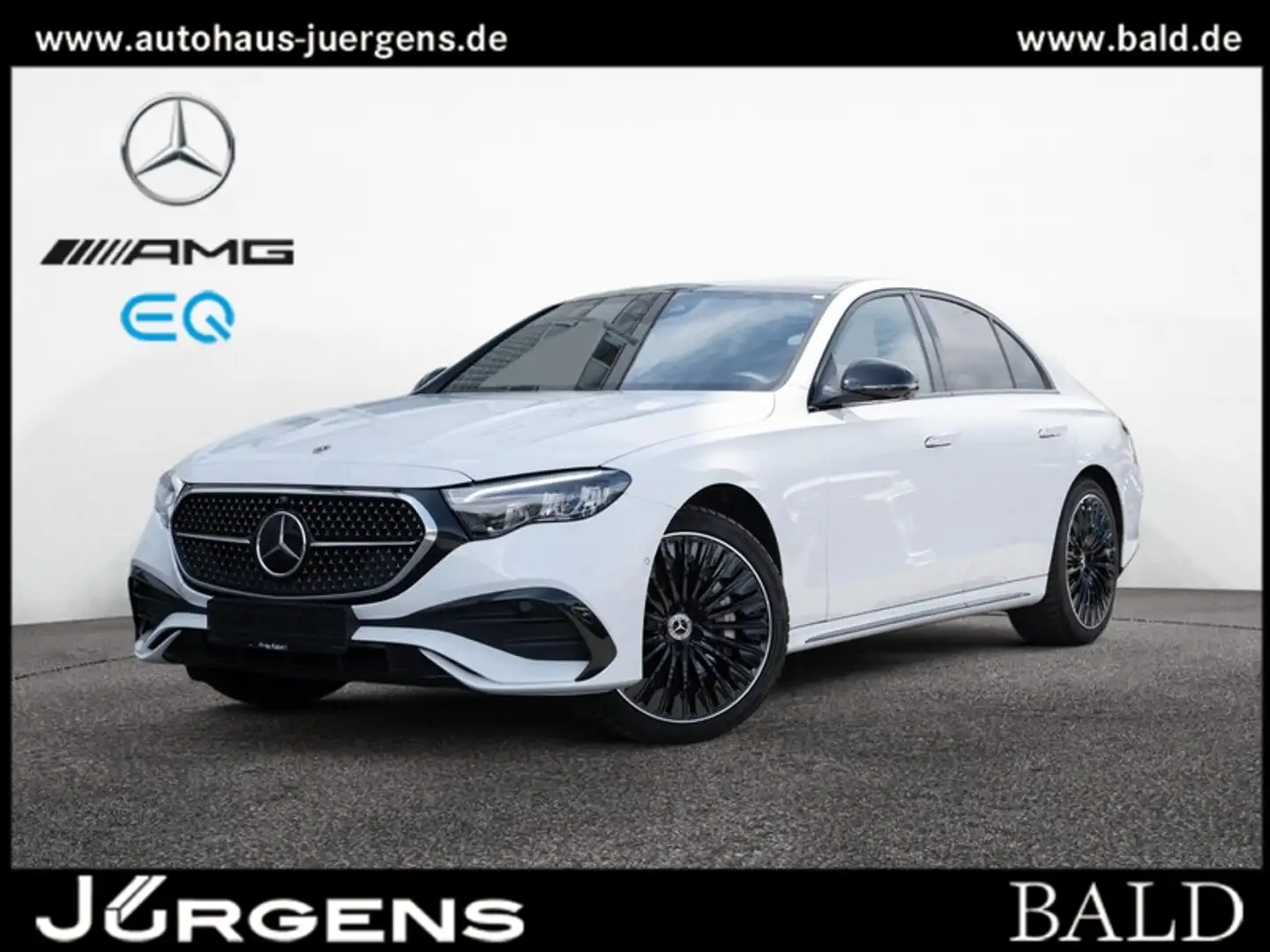 Mercedes-Benz E 200 AMG-Sport/Pano/Burm/Sitzklima/Night/20'' Weiß - 2