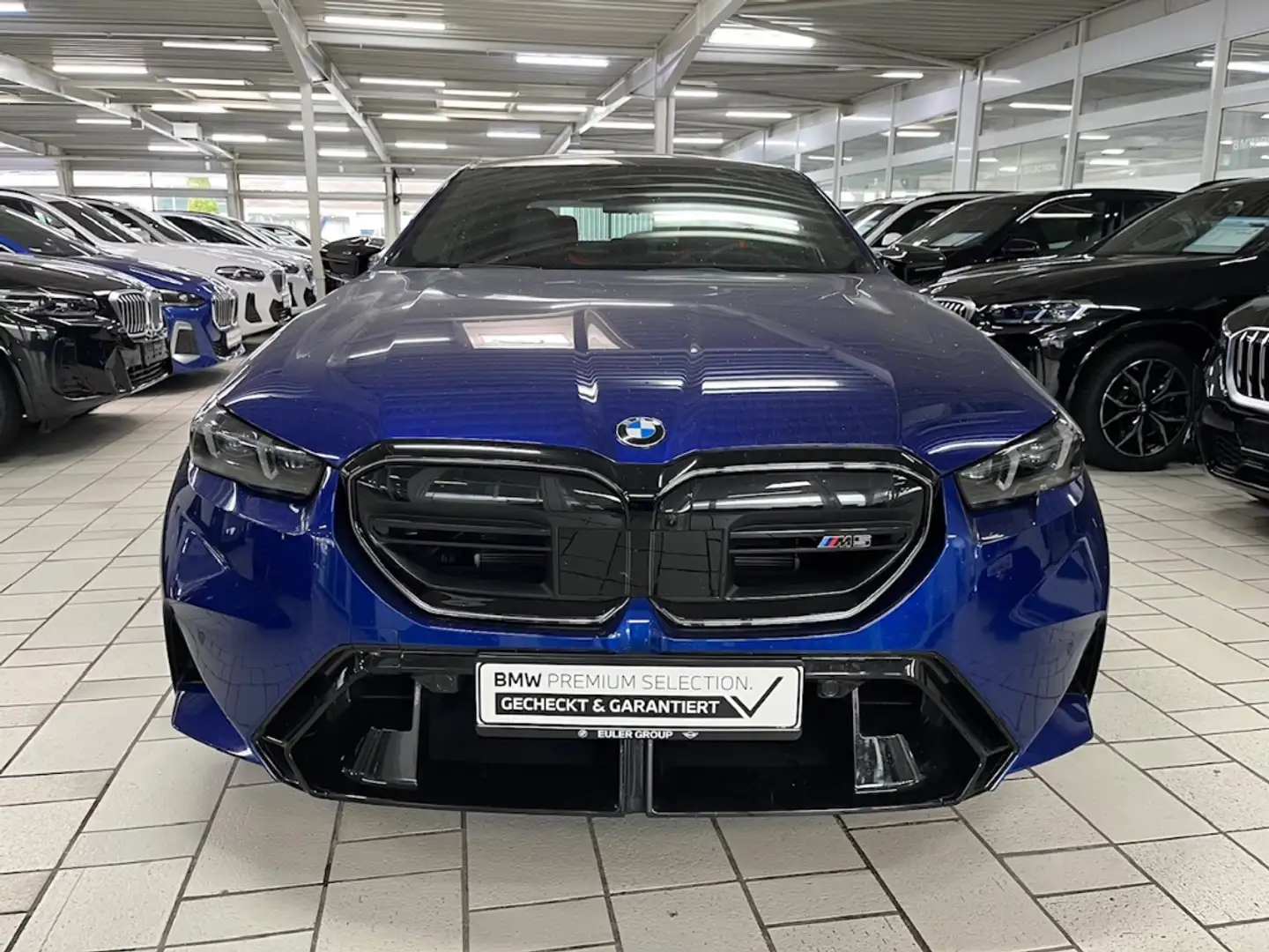 BMW M5 M-Drive 20''/21'' Pano B&W Compound-Bremse IconGlo Blau - 2