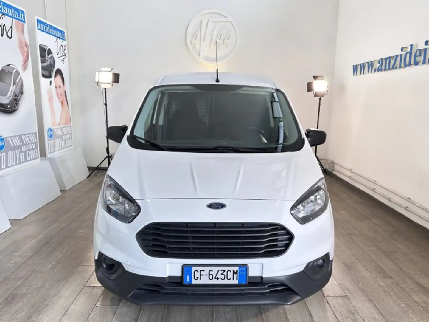 Ford Transit Courier 1.5 TDCi 75CV Van Trend E6D Bianco - 2