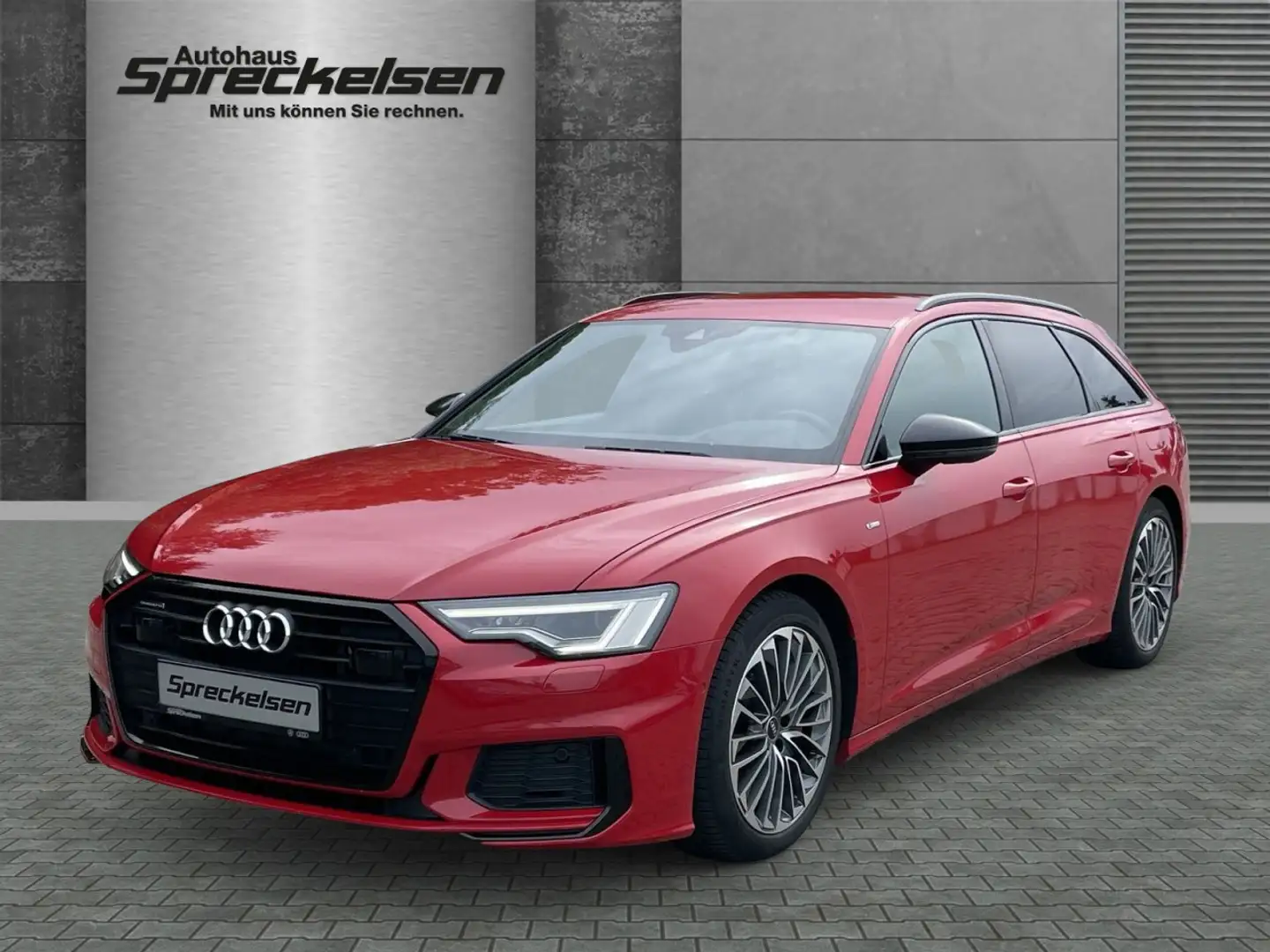 Audi A6 Avant 2.0 TFSI++S line sport++Vollleder++Navi++Bus Rot - 1