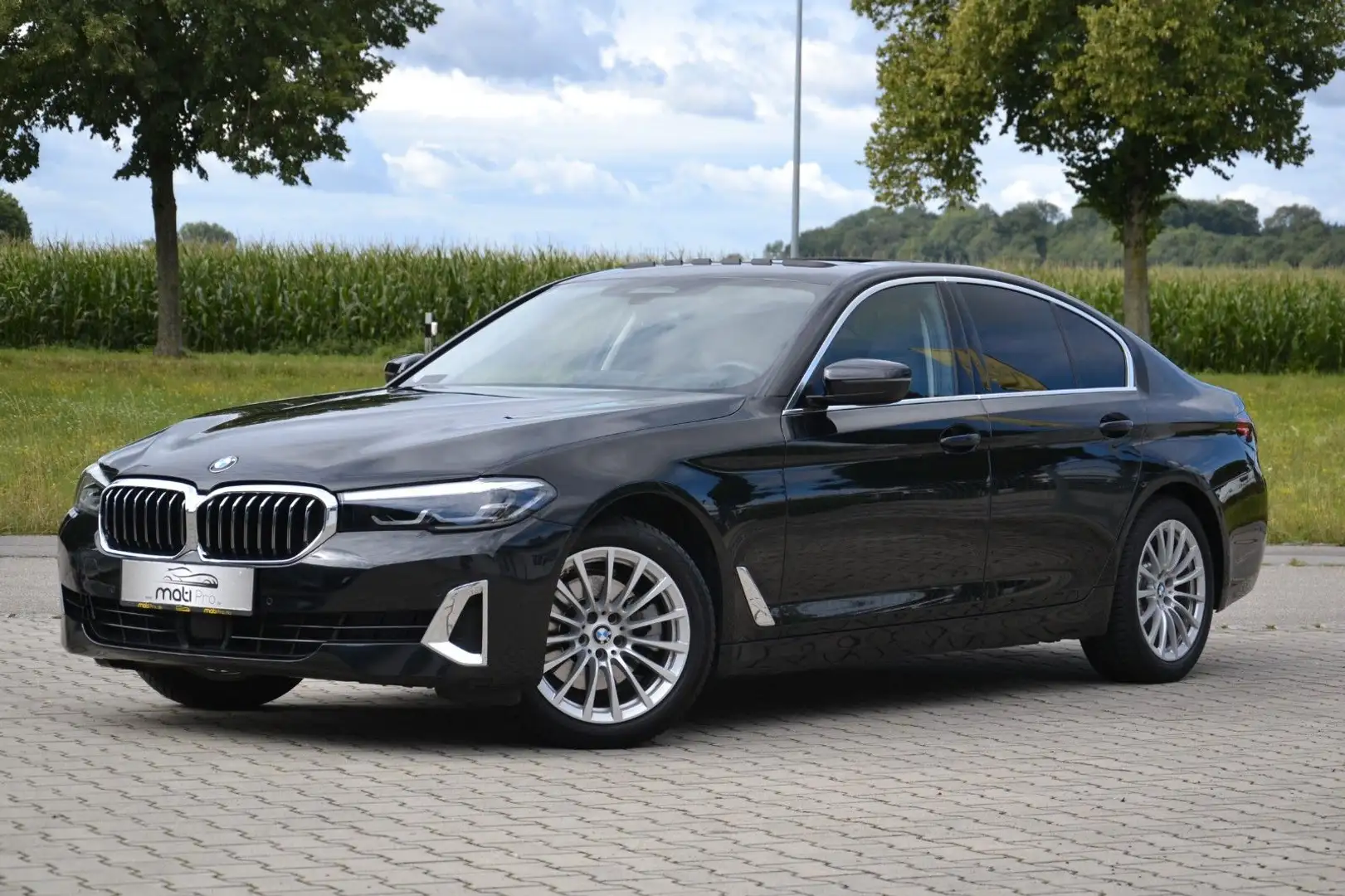 BMW 520 d Lim. xD Luxury Line*HUD*PANO*VIRTUAL*MEMO* Negro - 2