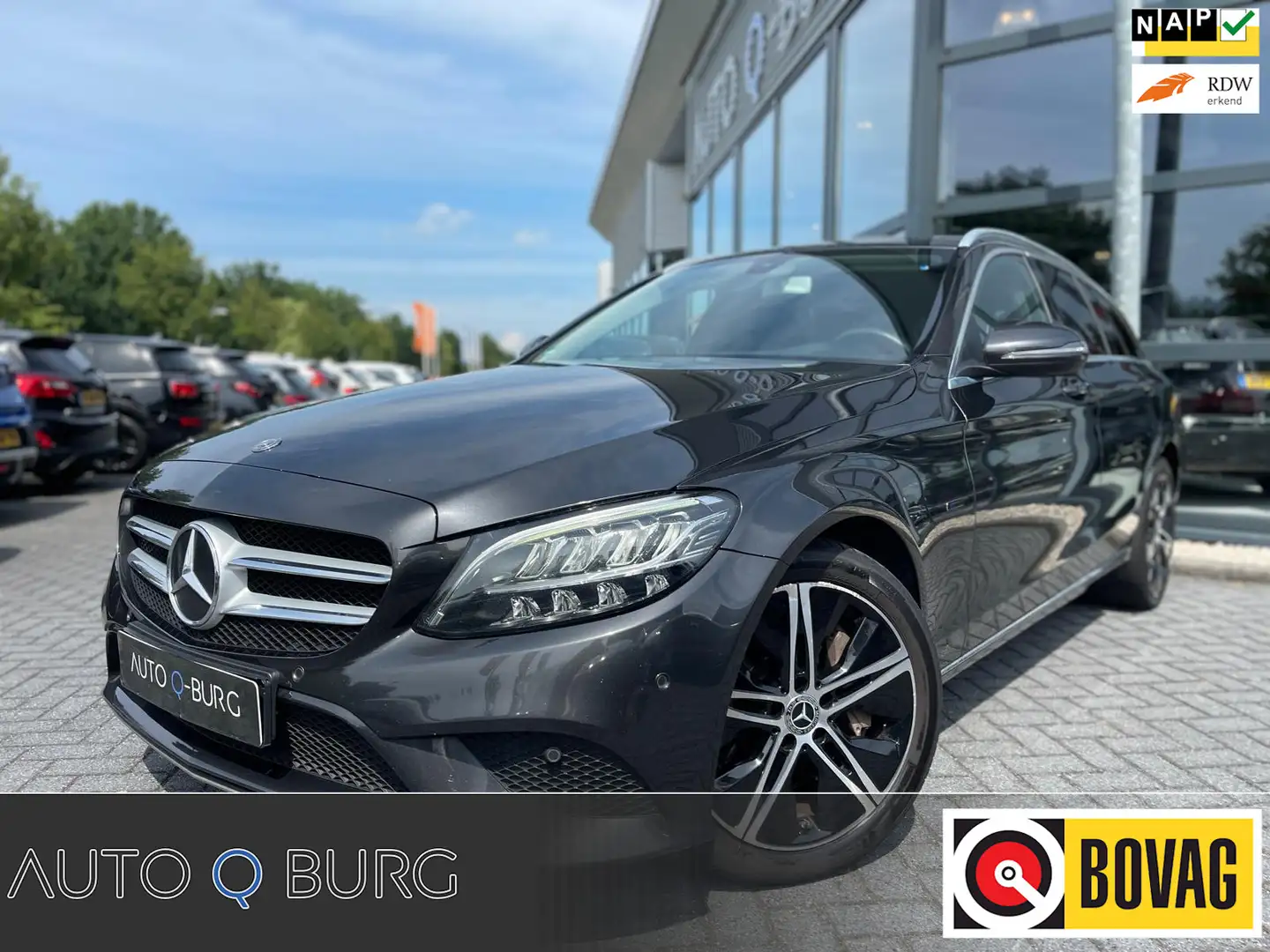 Mercedes-Benz C 300 Estate 300de Business Solution | Hybride diesel | Gris - 1