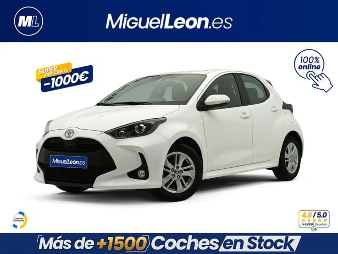 Toyota Yaris 125 S-Edition Blanco - 1