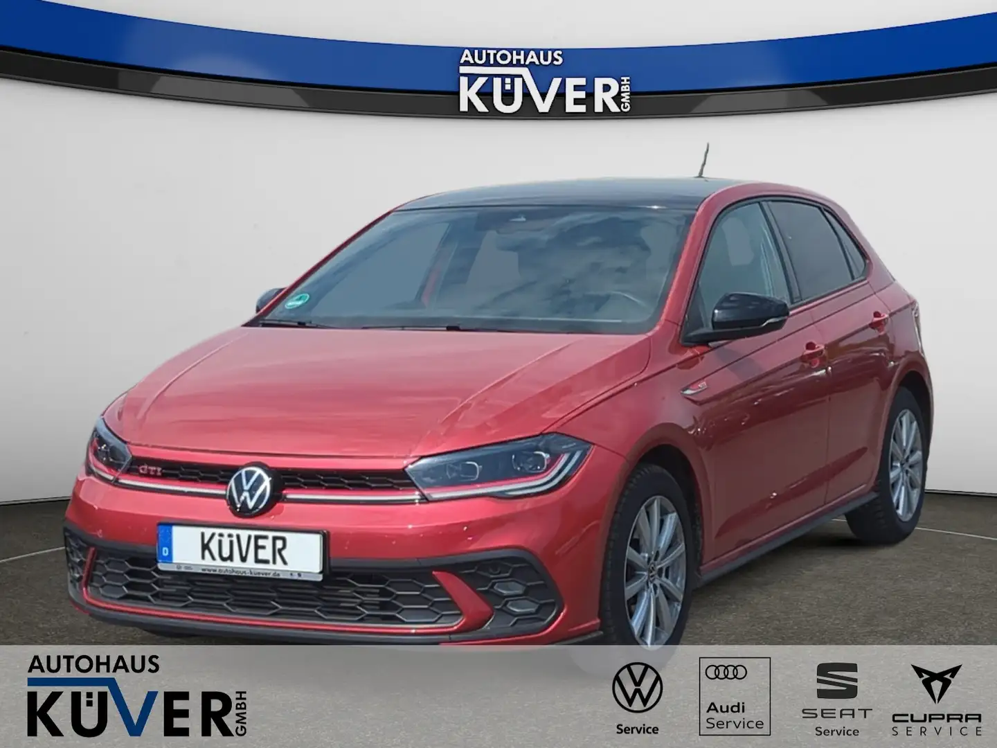 Volkswagen Polo GTI 2,0 TSI DSG Navi+ACC+Pano+IQ+18´´ Rot - 1