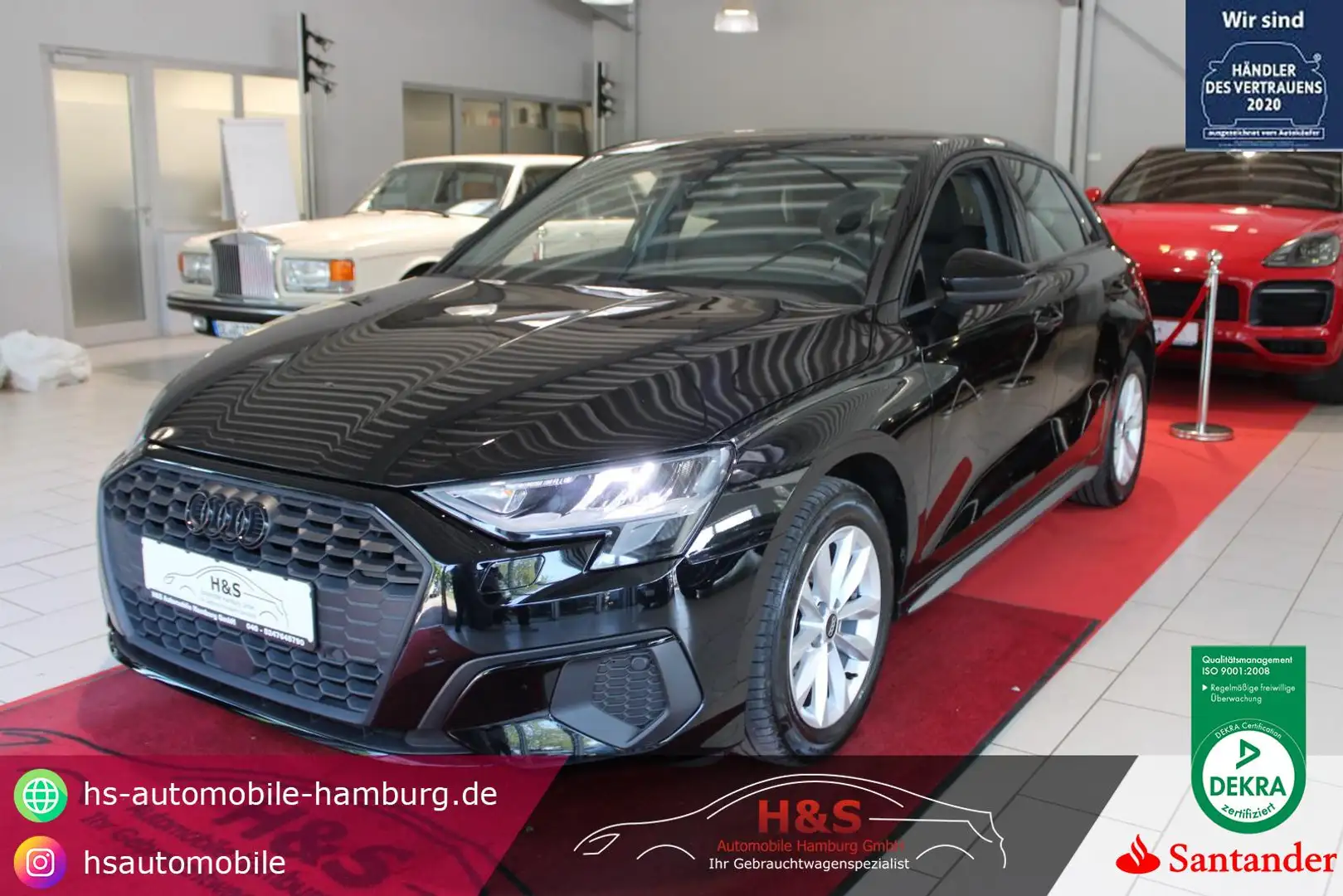 Audi A3 Sportback 35 TFSI Carplay*Sitzheizung Schwarz - 1