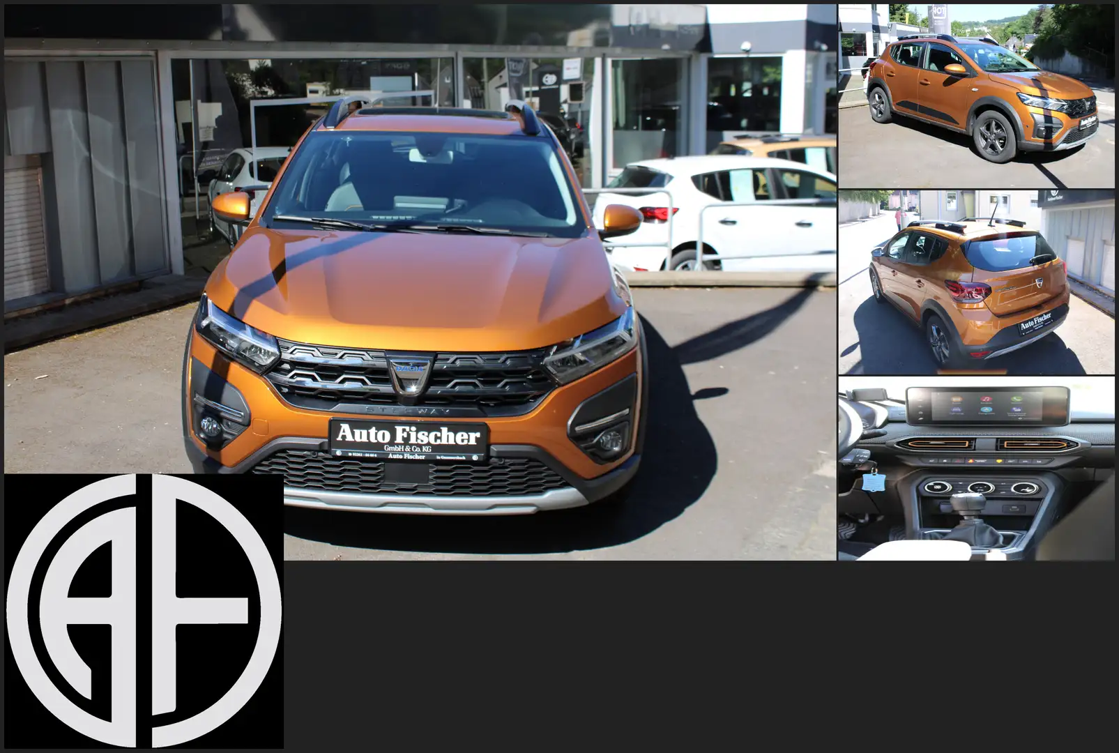 Dacia Sandero III 1.0 TCe 90 Stepway Comfort (Euro 6d) 1.0 TCe 9 Orange - 1