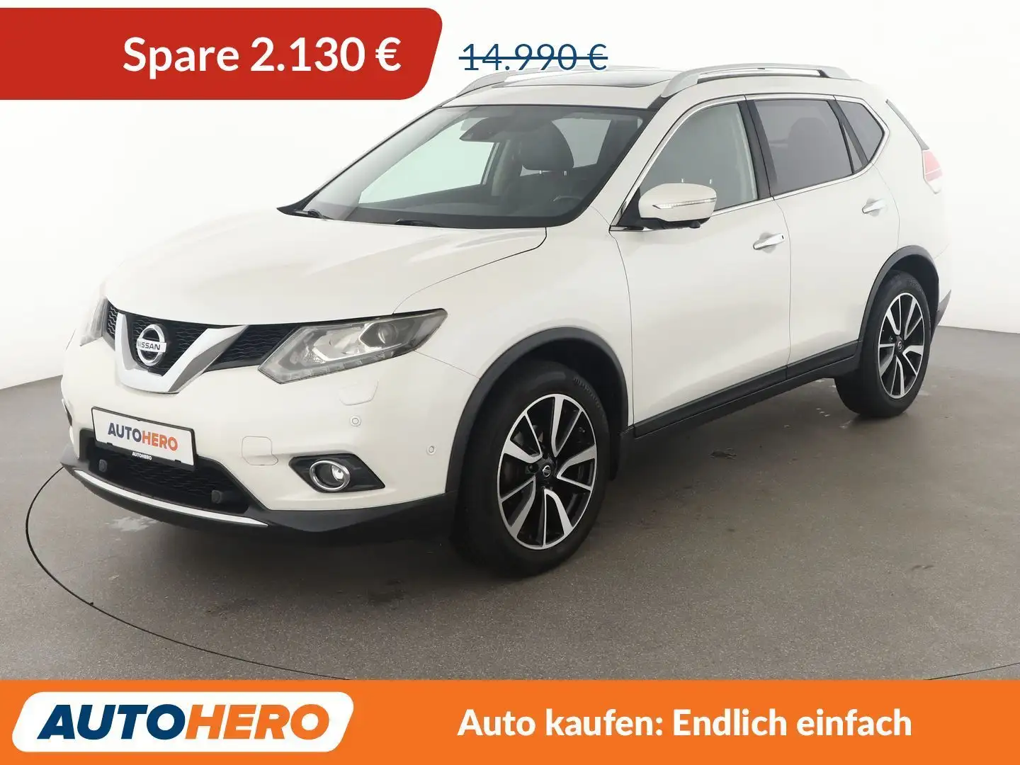Nissan X-Trail 1.6 Acenta *NAVI*TEMPO*CAM*PDC*SHZ* Blanc - 1