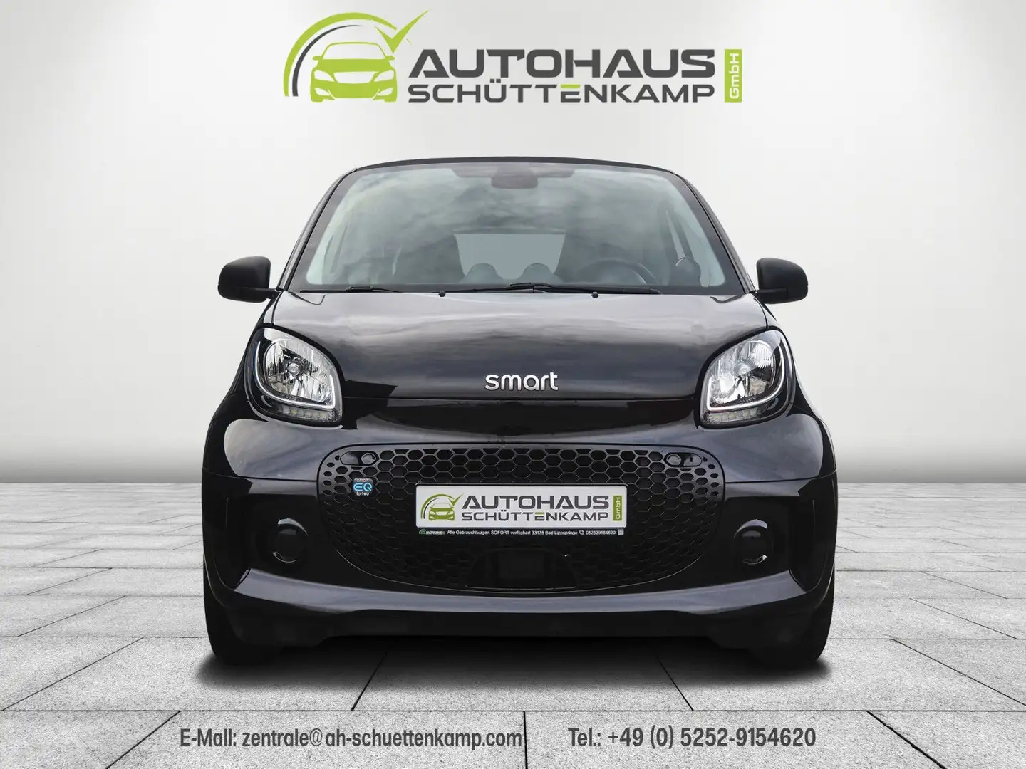 smart forTwo Coupe EQ Drive 1.HAND|DAB|TEMPOMAT Schwarz - 2