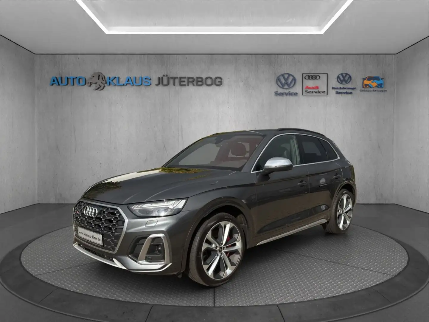 Audi SQ5 3.0 TDI quattro Matrix+Navi+Luftfahrwerk Gris - 2