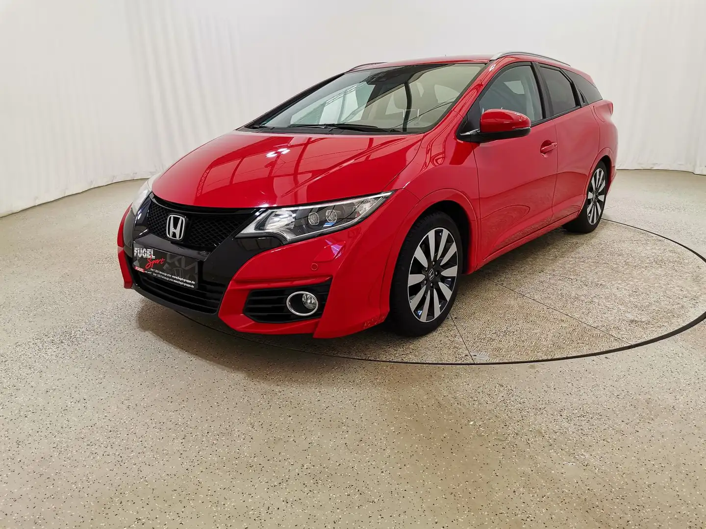 Honda Civic Tourer 1.6 DTEC Executive | LED|Leder|SHZ|AHK|RFK| Rot - 2