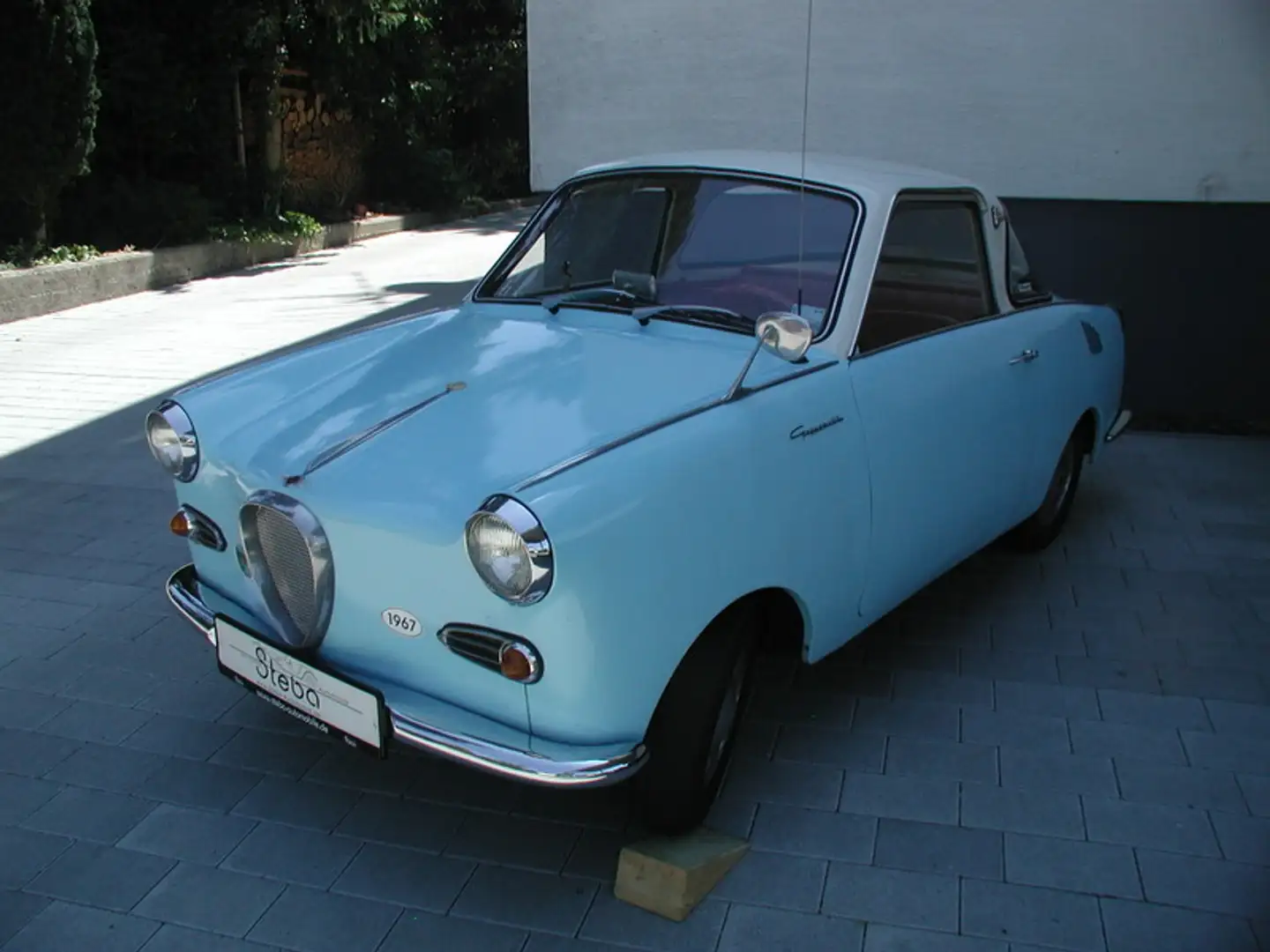 Oldtimer Glas GOGGOMOBIL Coupe TS 250 Blau - 1