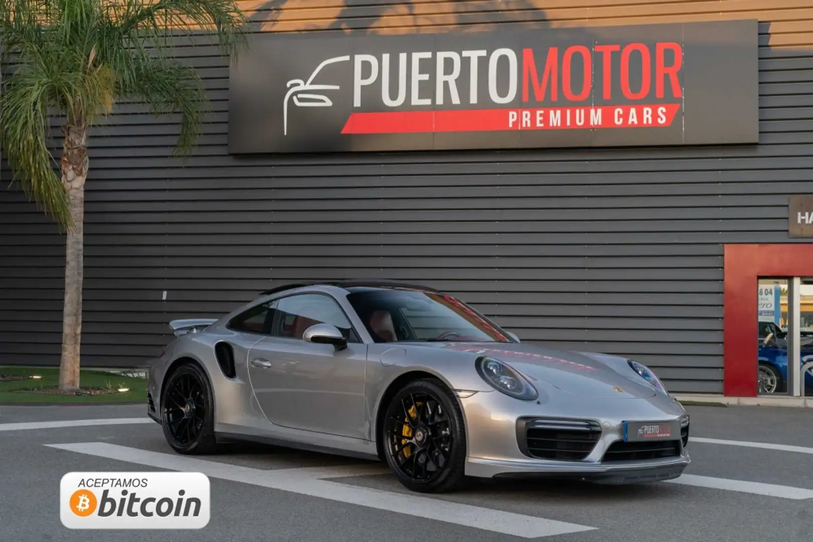 Porsche 991 Turbo S Coupé PDK Gris - 1
