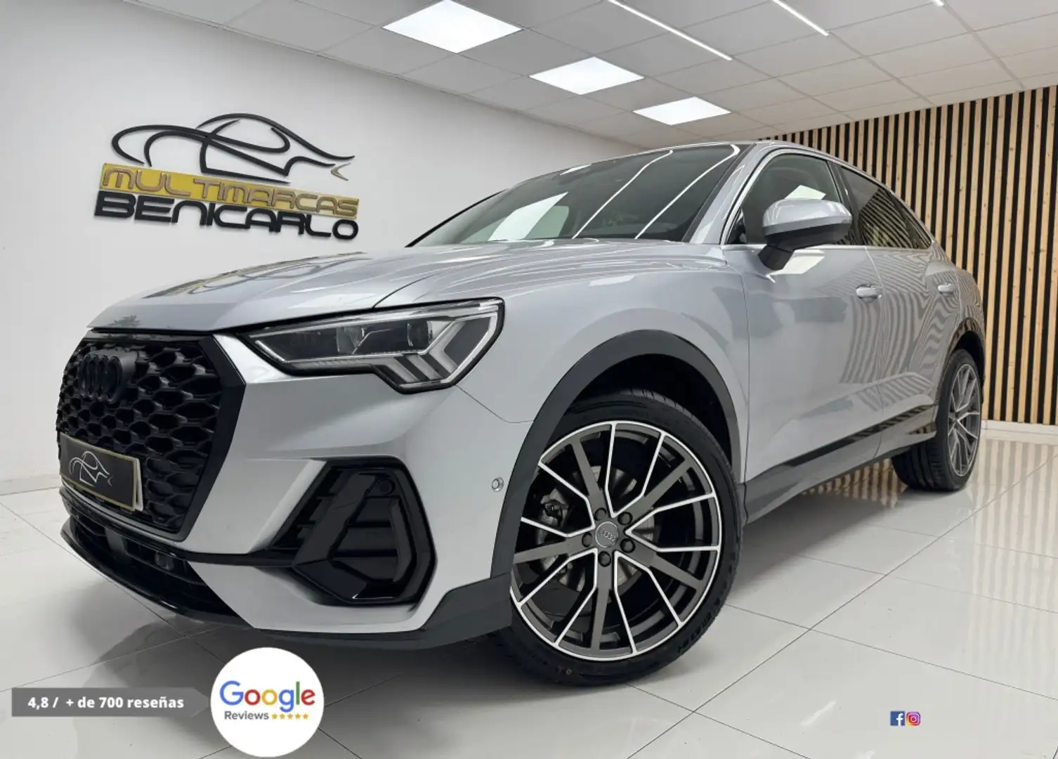 Audi Q3 35 TDI S line S tronic 110kW Gris - 1