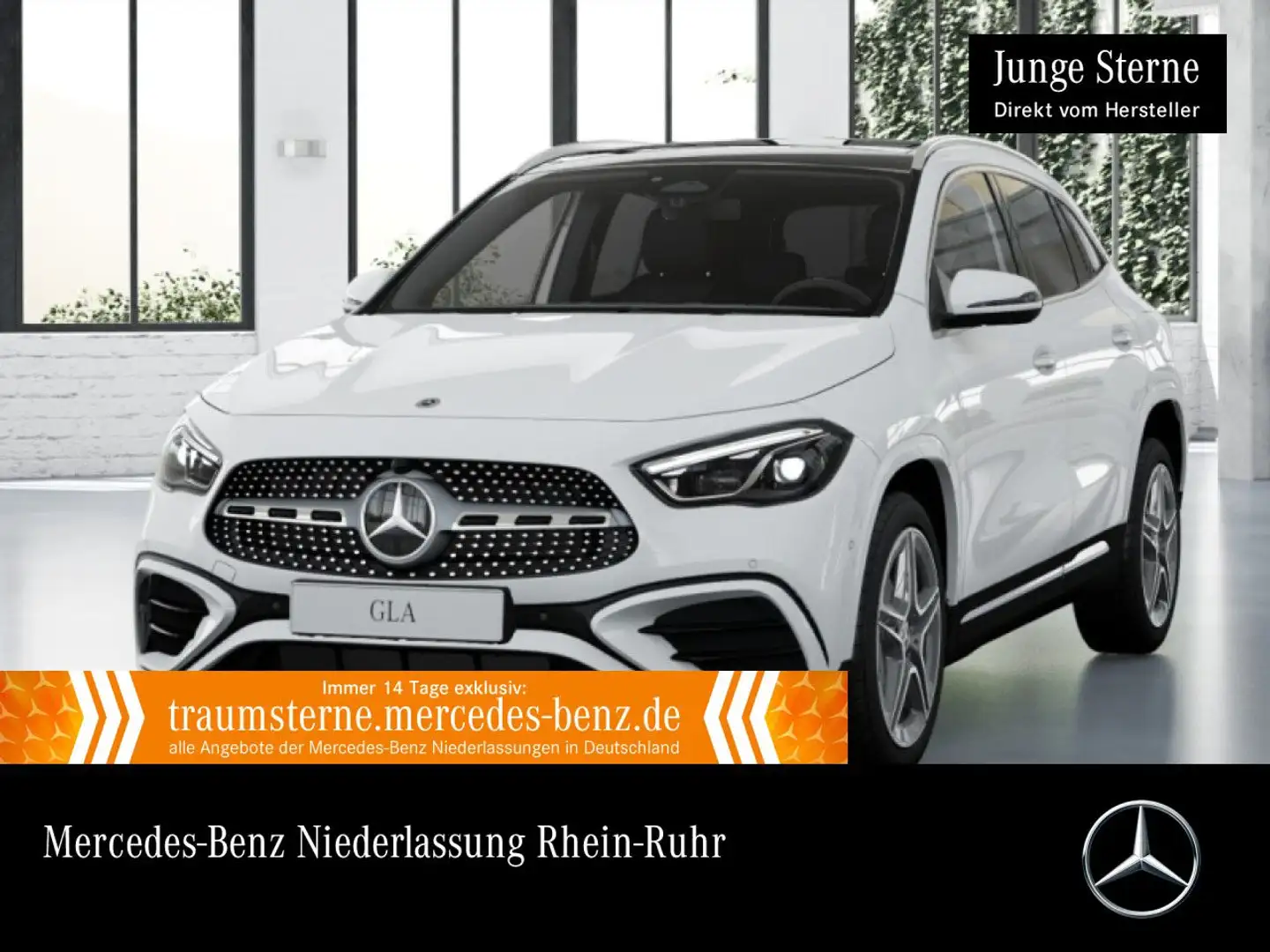 Mercedes-Benz GLA 200 AMG+PANO+360°+MULTIBEAM+TOTW+KEYLESS+7G Weiß - 1