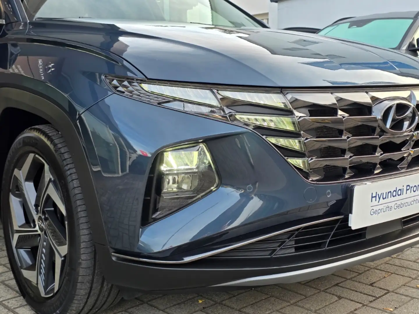 Hyundai TUCSON 1.6 T-GDI iMT 48V PRIME, Pano, AHK, Winterräder, L Blu/Azzurro - 2