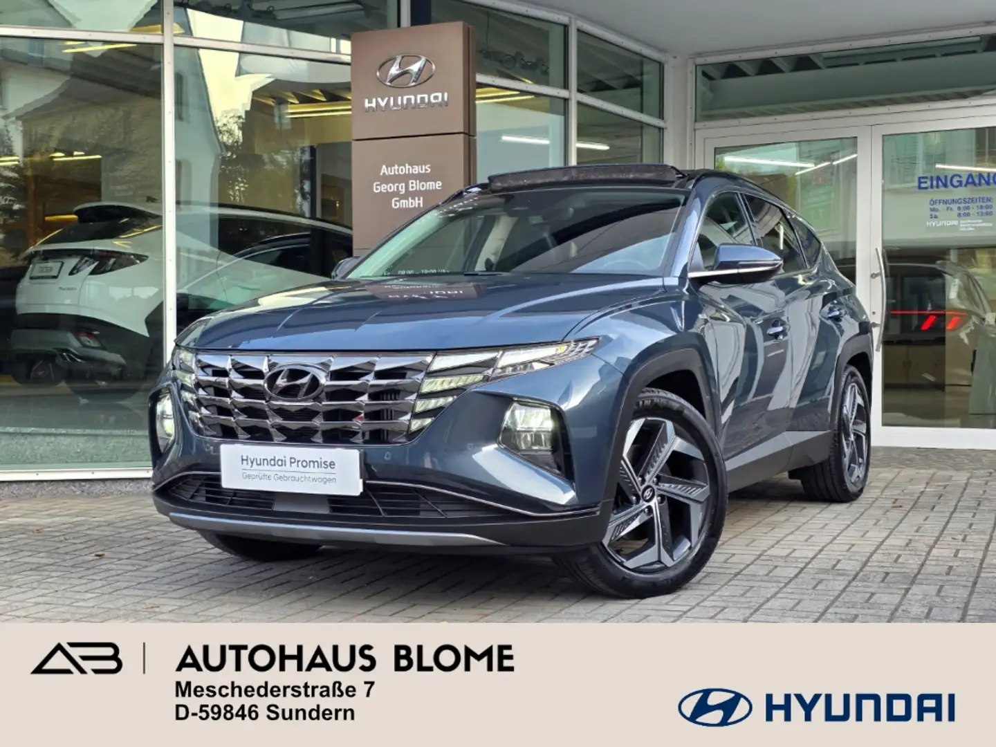 Hyundai TUCSON 1.6 T-GDI iMT 48V PRIME, Pano, AHK, Winterräder, L Blu/Azzurro - 1