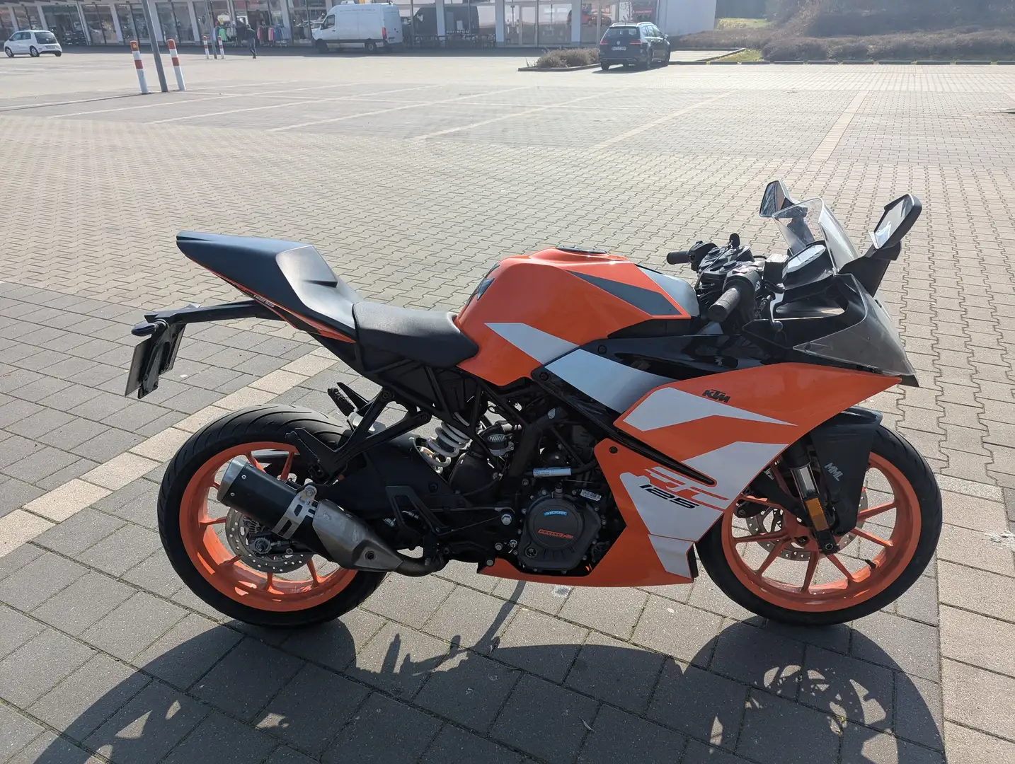 KTM 125 LC KTM RC 125 Orange - 1