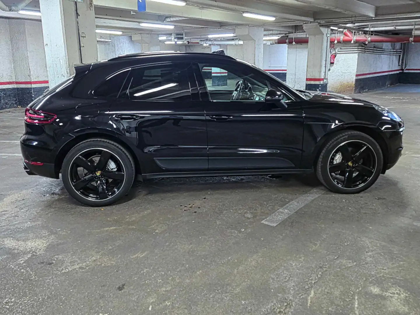 Porsche Macan S 3.0 V6 340ch PDK Toit Ouvrant Panoramique Noir - 2