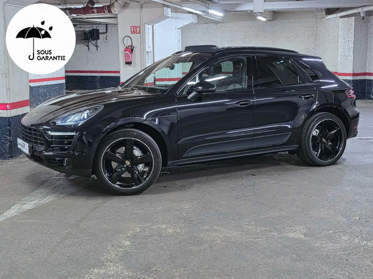 Porsche Macan S 3.0 V6 340ch PDK Toit Ouvrant Panoramique Noir - 1