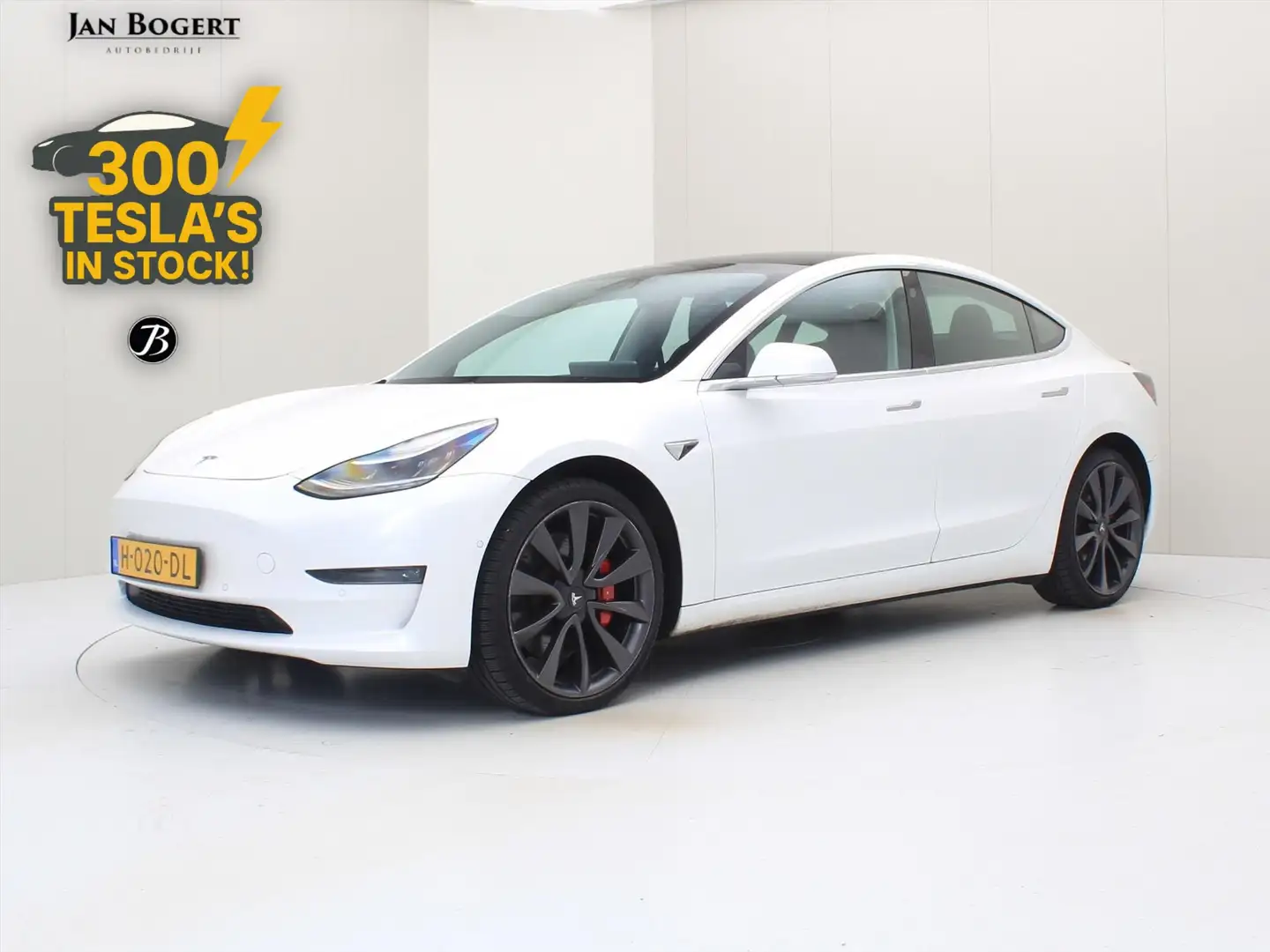 Tesla Model 3 Performance AWD 486pk 75 kWh [ AUTOPILOT+530KM WLT Blanco - 1