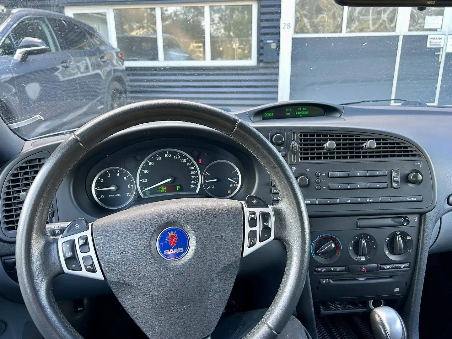 Saab 9-3 1.8t Linear, nieuwe distributieketting & APK! Grijs - 1