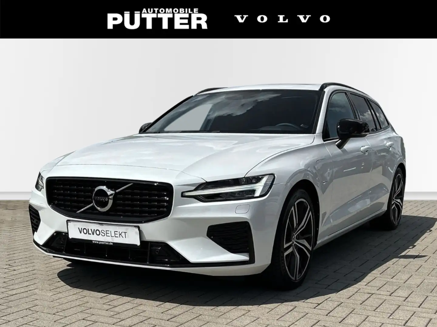 Volvo V60 Recharge T6 AWD Plus Dark 19'' ACC DAB Panorama SH Blanco - 1