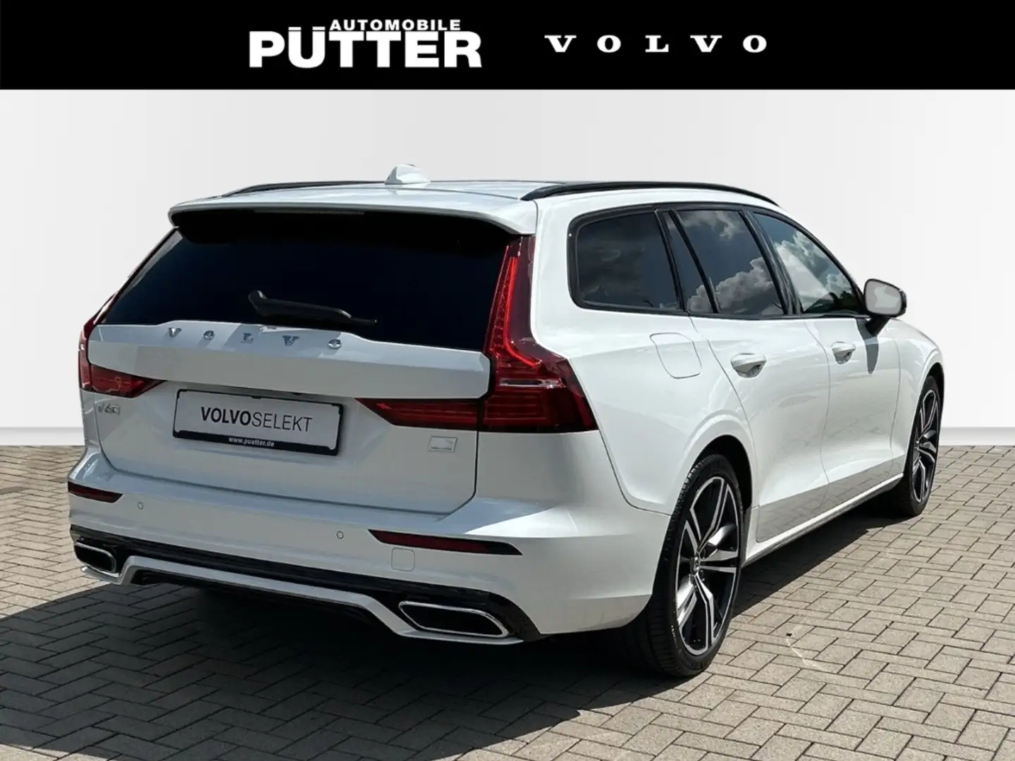 Volvo V60 Recharge T6 AWD Plus Dark 19'' ACC DAB Panorama SH Blanco - 2