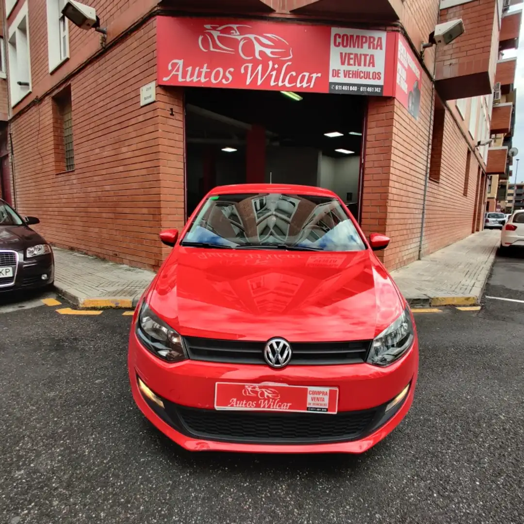 Volkswagen Polo 1.2 TSI Advance 90 Rouge - 1
