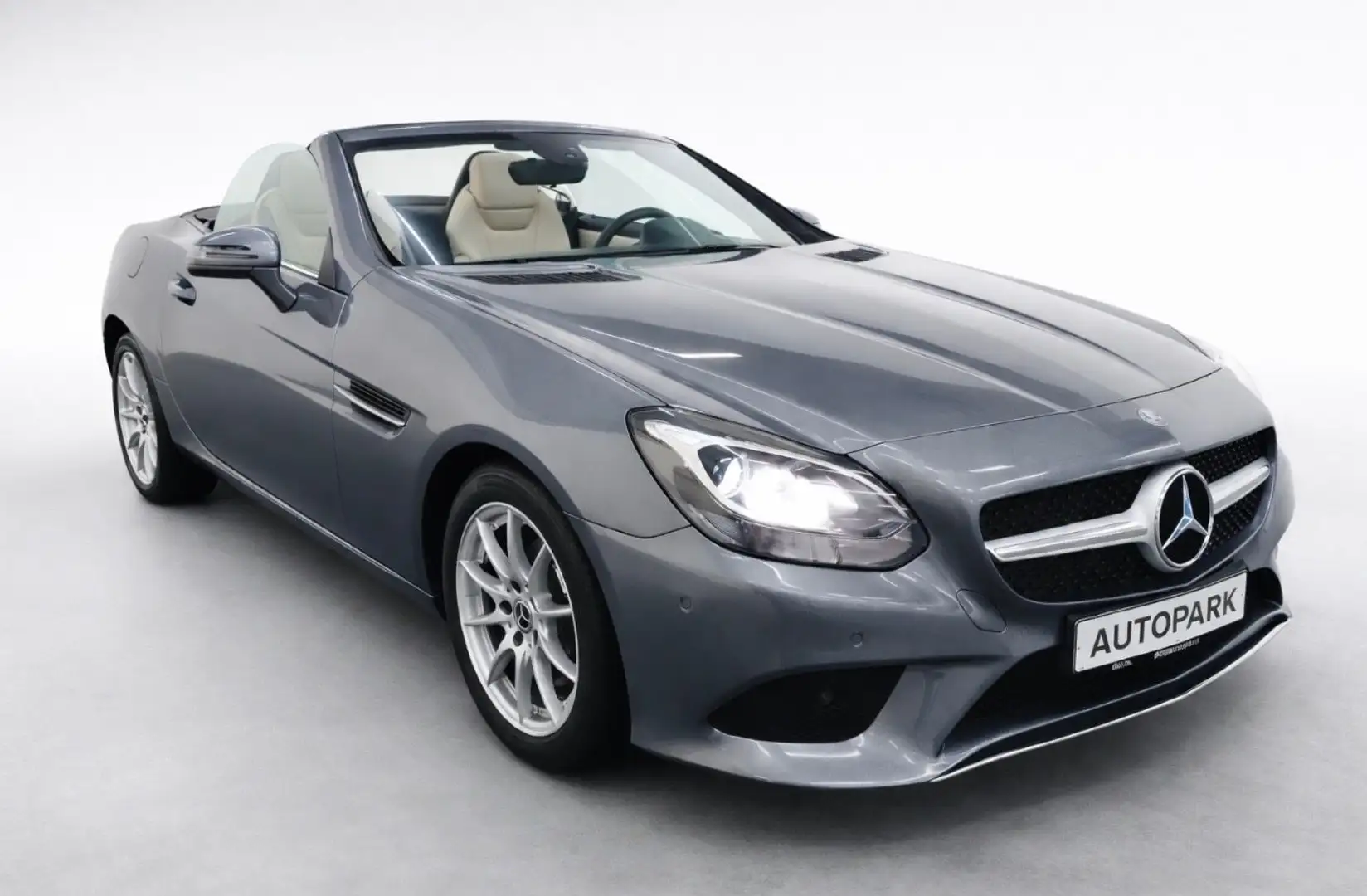 Mercedes-Benz SLC 200 Roadster *PANORAMA*NAVI*LEDER*NECK-PRO Grau - 2