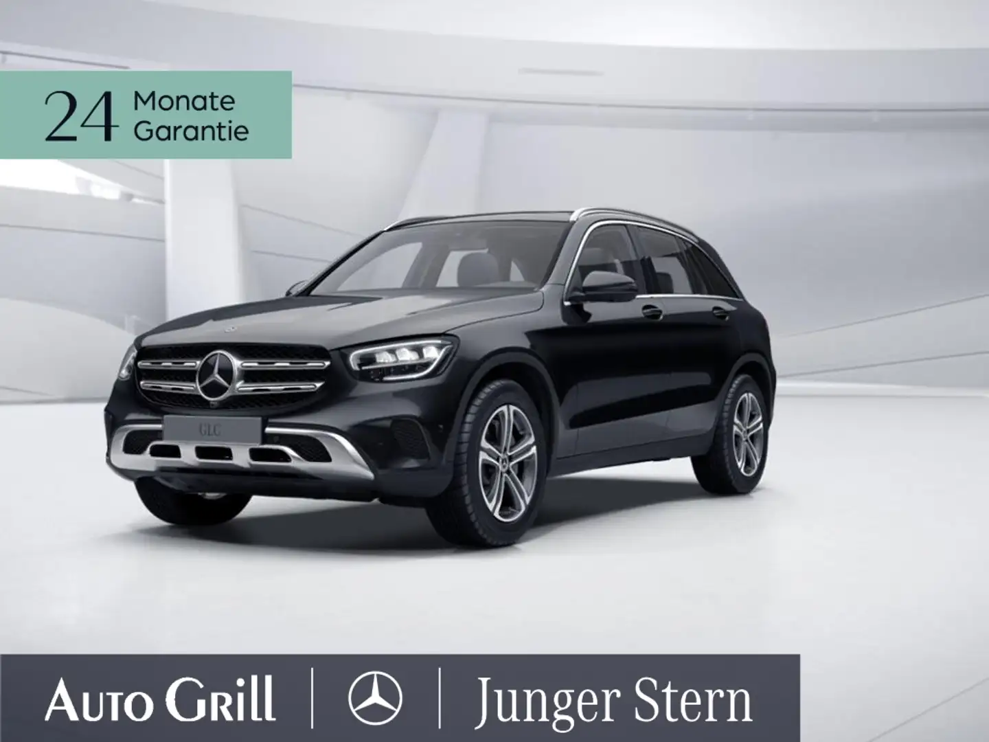 Mercedes-Benz GLC 300 4M Airmatic AHK PanoDa Distr 360 Schwarz - 2