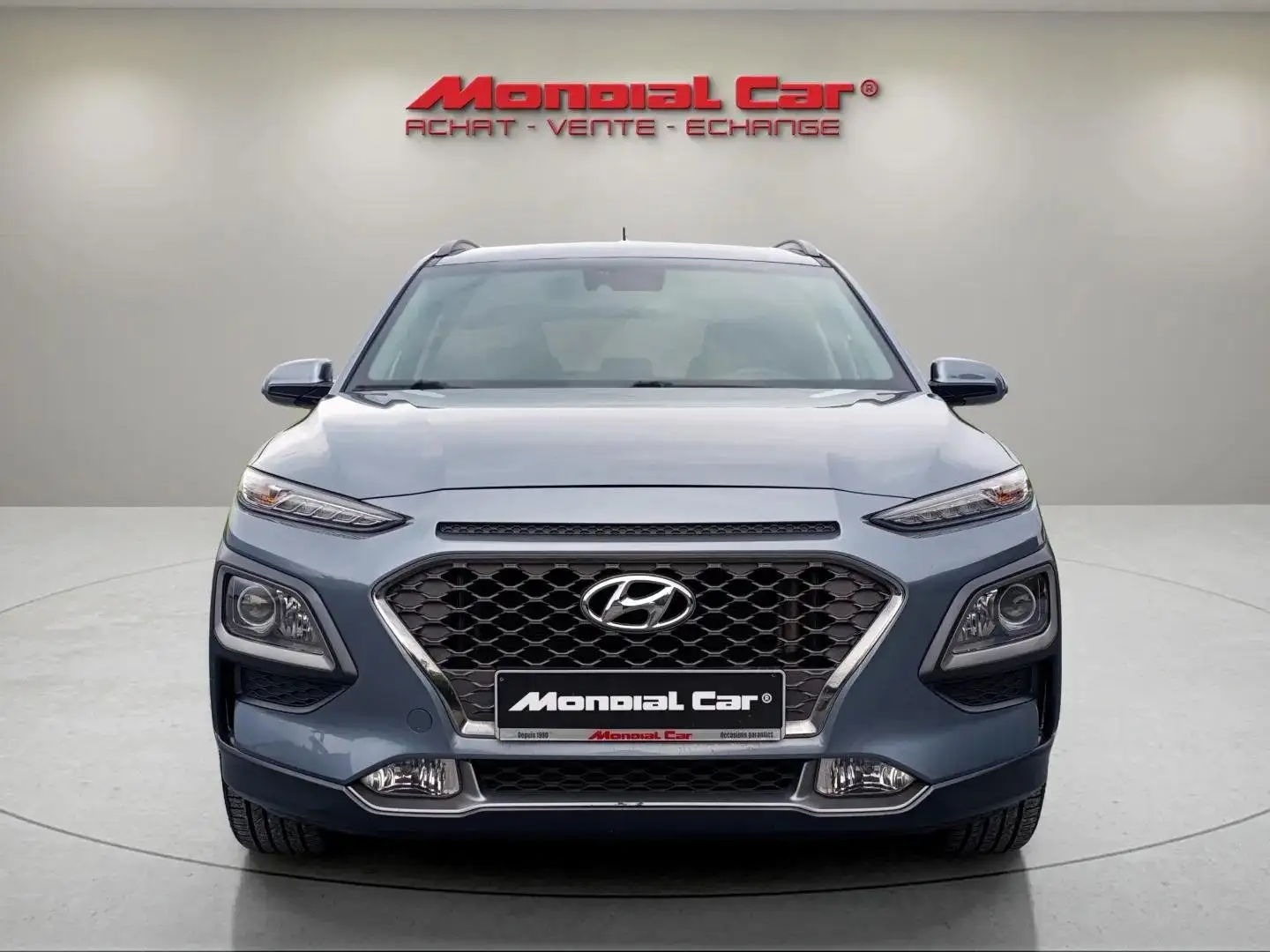 Hyundai KONA 1.0 T-GDi Air * Carplay * Clim auto * Caméra * Gris - 2
