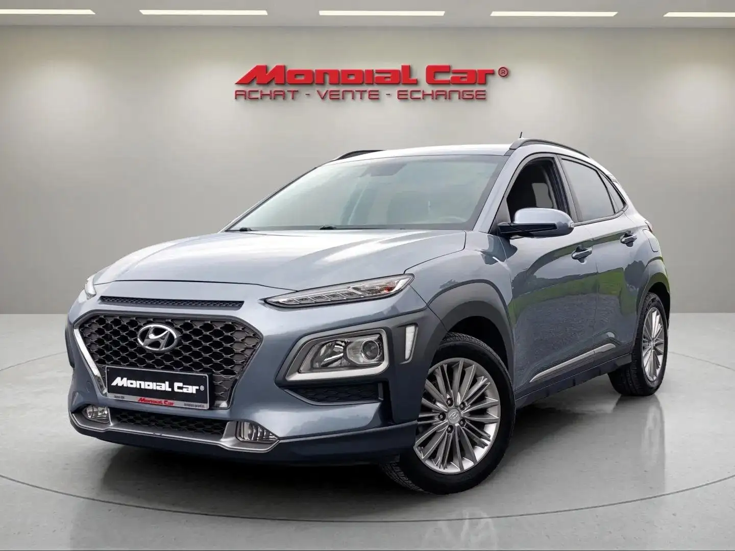 Hyundai KONA 1.0 T-GDi Air * Carplay * Clim auto * Caméra * Gris - 1