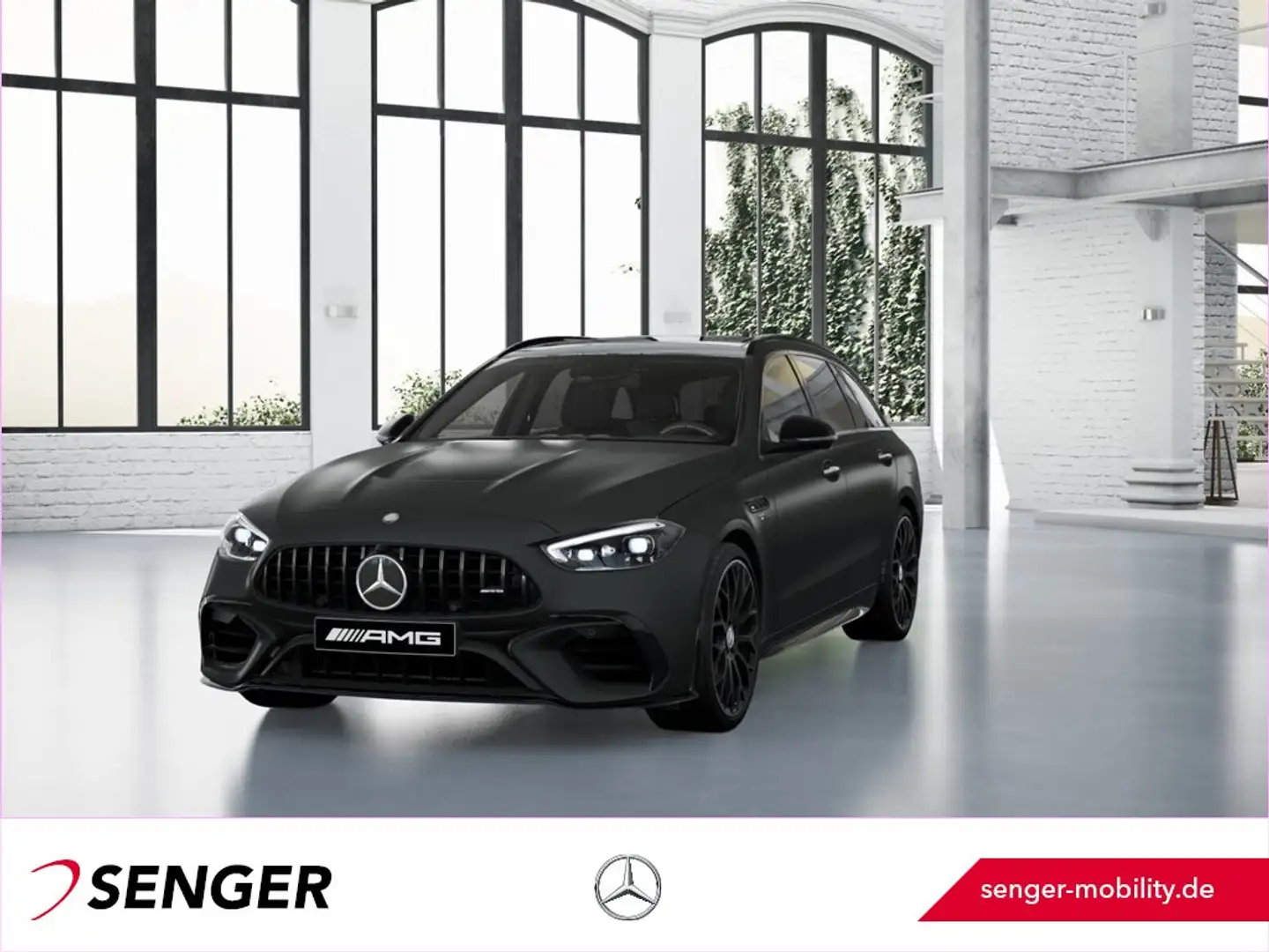 Mercedes-Benz C 63 AMG S E Performance T Premium Plus AHK Pano Grau - 1