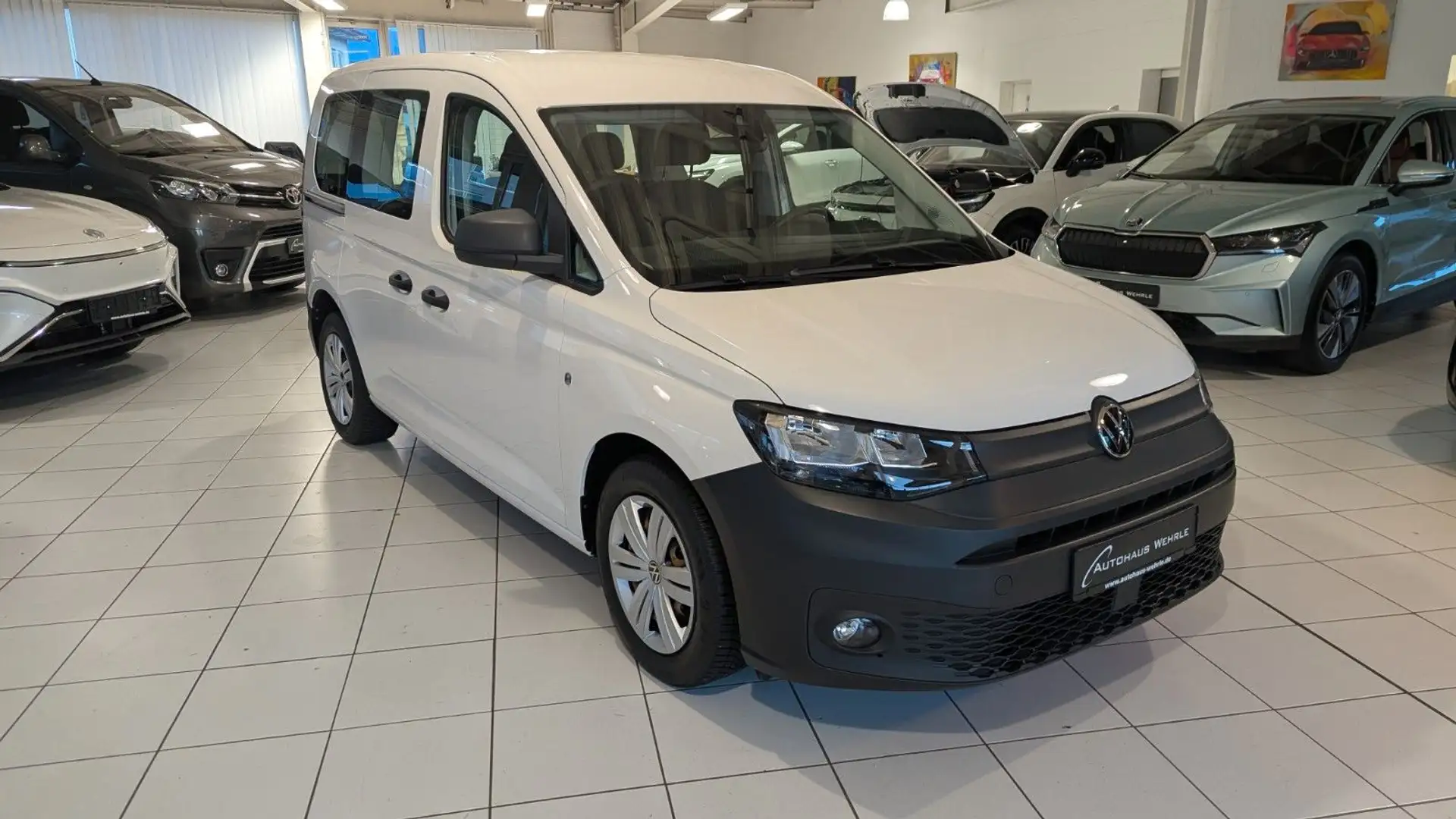 Volkswagen Caddy Kombi *Sitzheizung*Navi*Tempomat*DAB* Weiß - 2