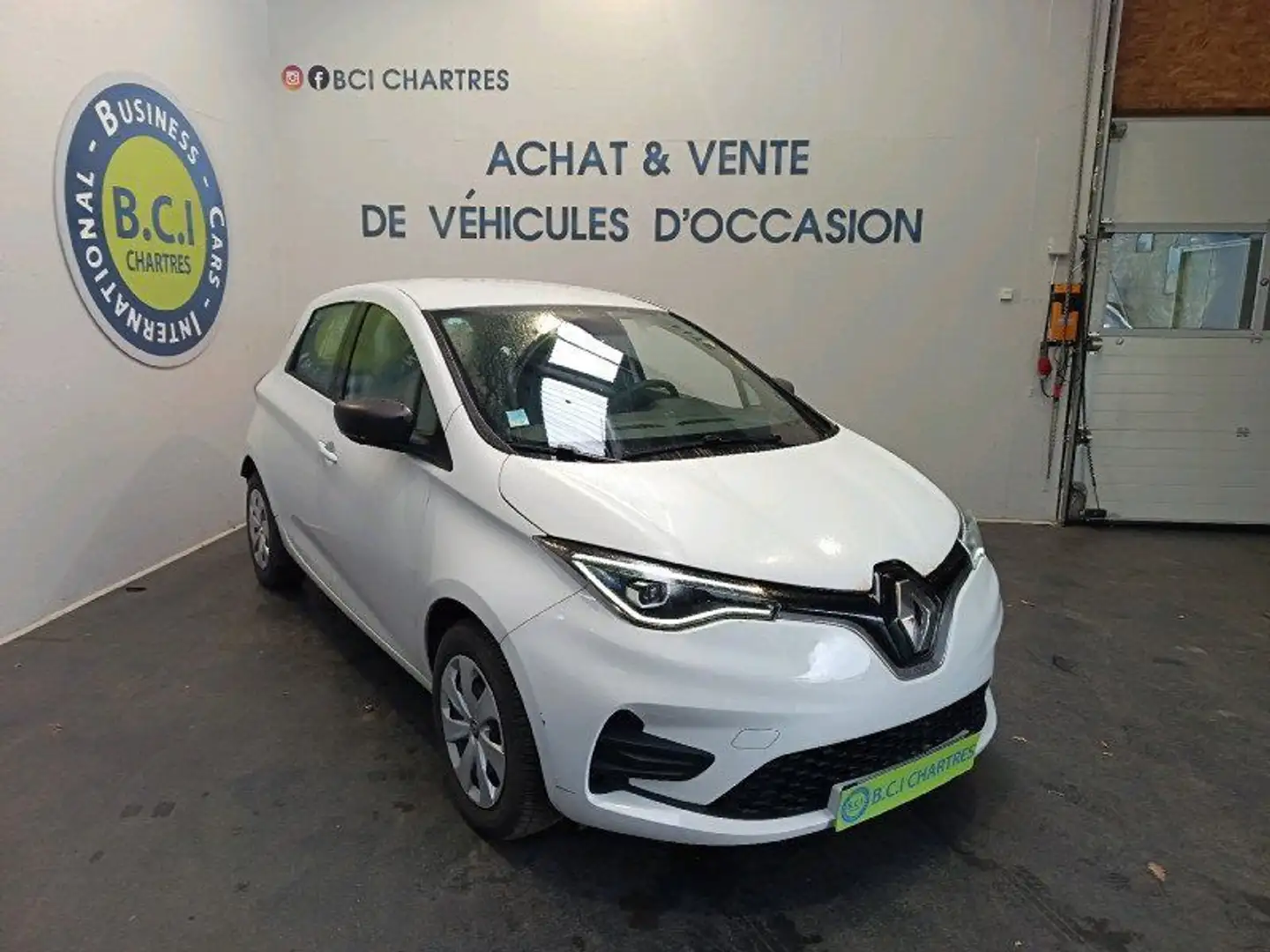 Renault ZOE E-TECH LIFE CHARGE NORMALE R110 ACHAT INTEGRAL - 21 Blanc - 2