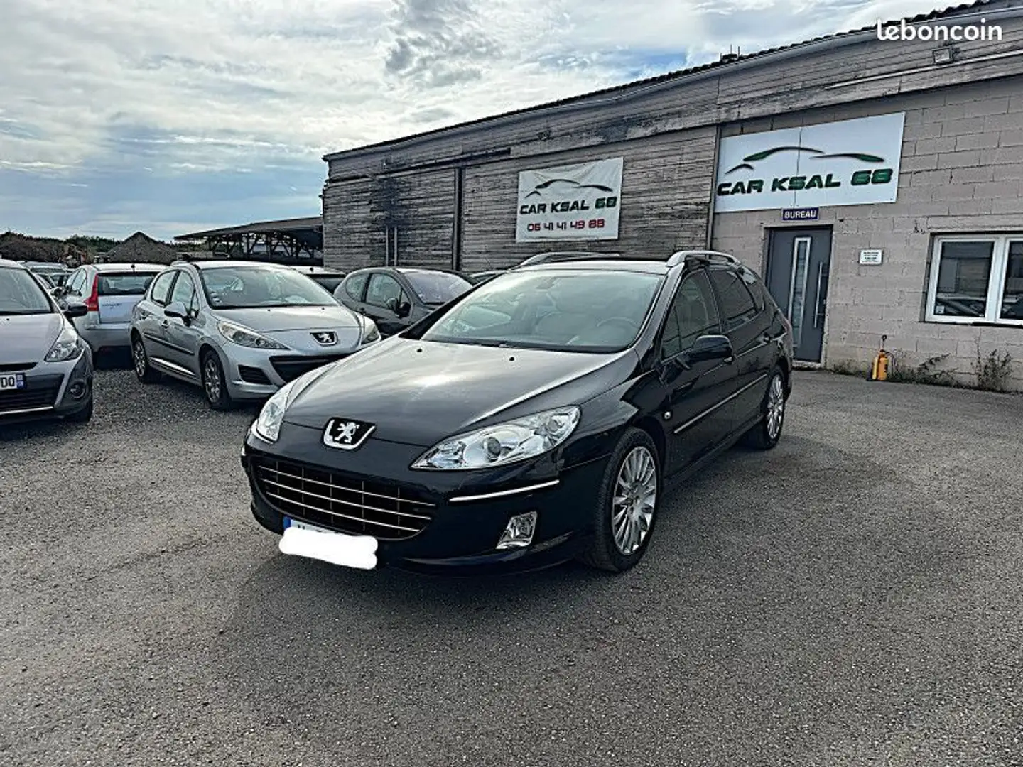 Peugeot 407 3.0 V6 FELINE BAA Negro - 1