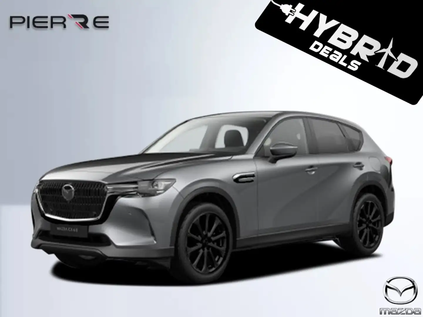 Mazda CX-60 2.5 e-SkyActiv PHEV Business Edition Sport | VAN € Gris - 1