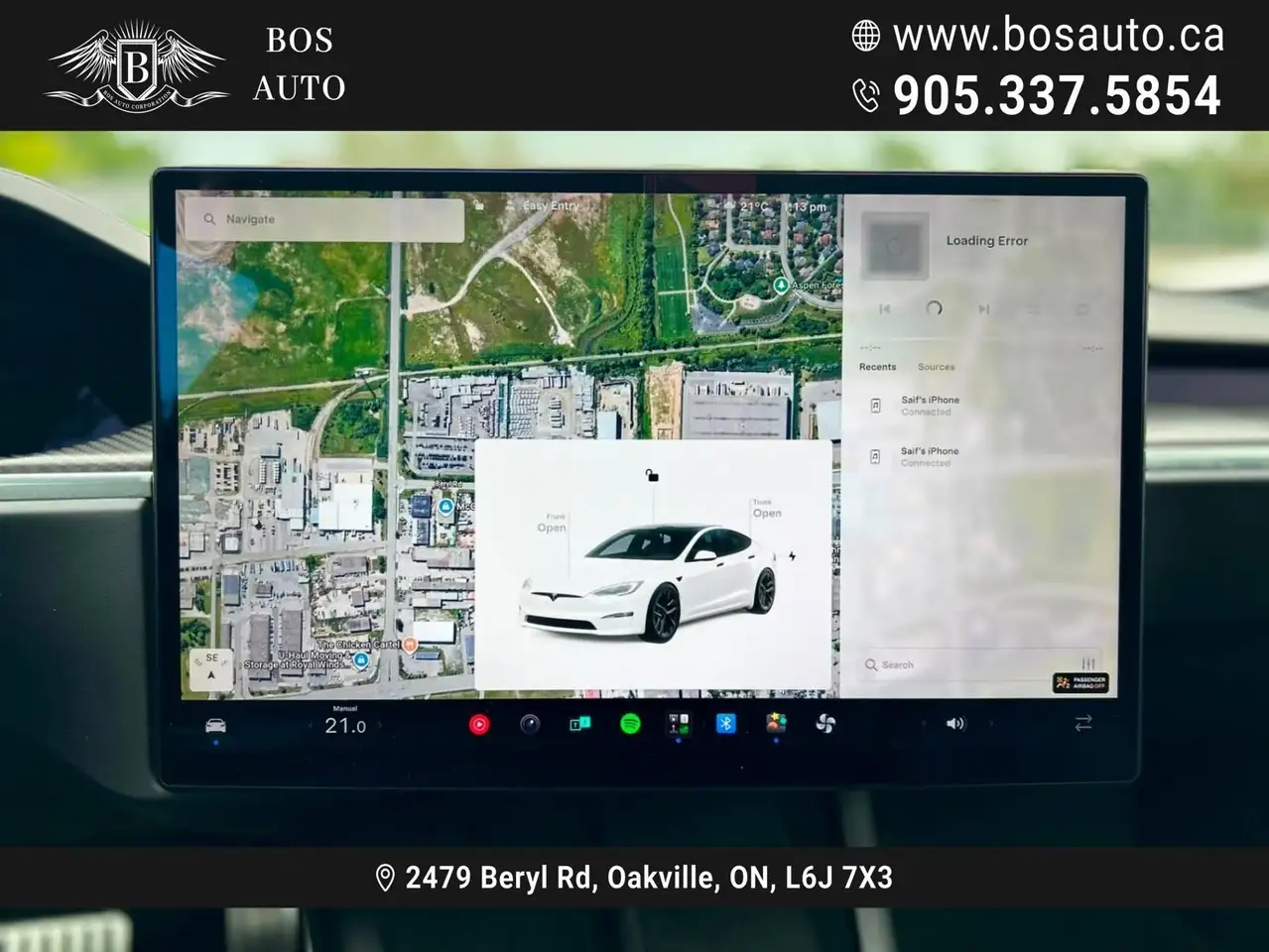 Tesla Model S снимка Tesla Model S