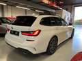 BMW 320 320d Touring Msport auto - GANCIO TRAINO Wit - thumbnail 4