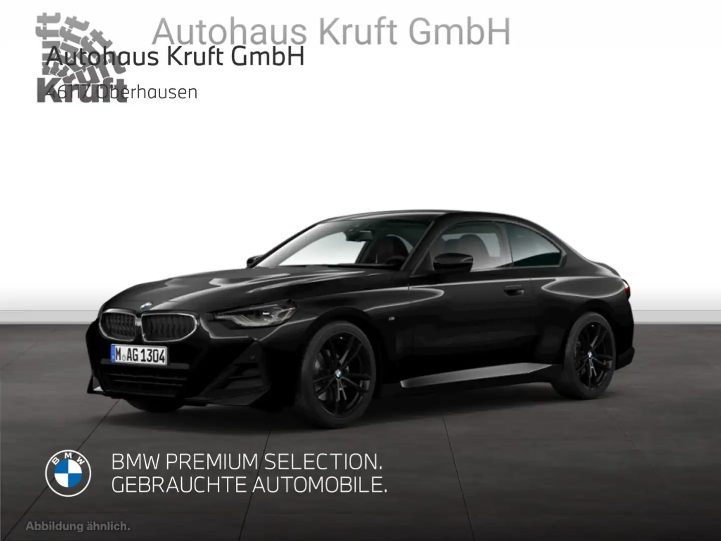 BMW 220 i Coupé M SPORT+LCPROF+HUD+AHK+LM19+KAMERA Schwarz - 2