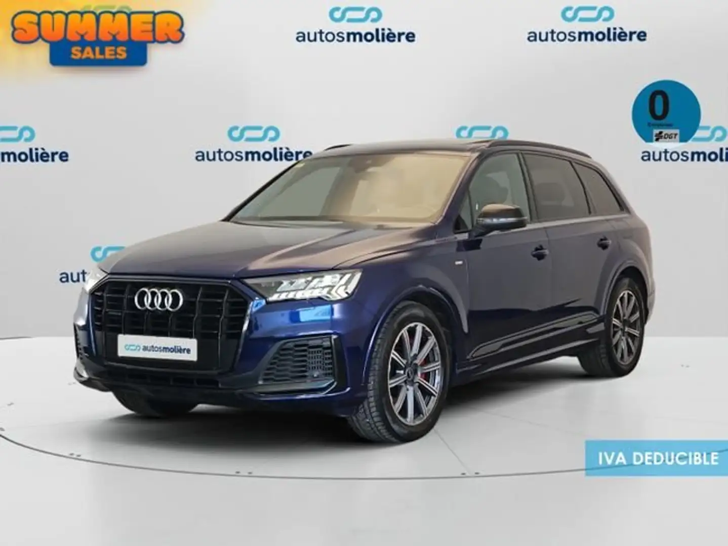 Audi Q7 S+line+60+TFSIe+quattro+335+kW+%28456+CV%29+tipron Azul - 1
