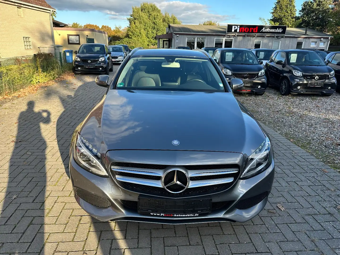 Mercedes-Benz C 180 T CGI Avantgarde LED-NAVI-S.HEIZ-ALU Grau - 2