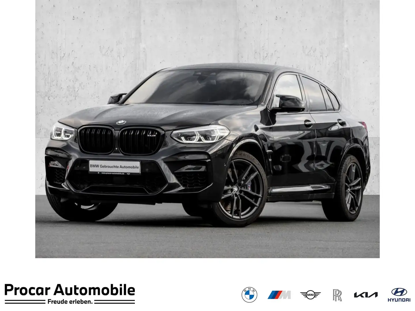 BMW X4 M Cmpetition+HuD+HK+DA+PA+DAB Schwarz - 1