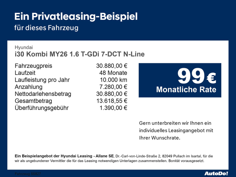 Hyundai i30 Kombi MY26 1.6 T-GDi 7-DCT N-Line Bluetooth — photo 4