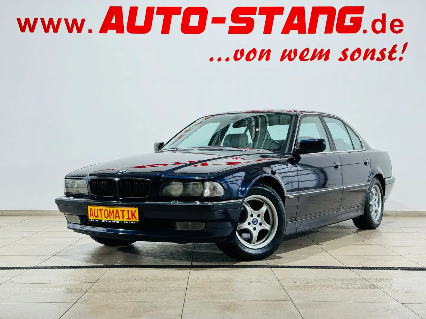 BMW 735 i**LEDER+GASANLAGE+TEMPOMAT+SPORTAUSPUFF** Blau - 1