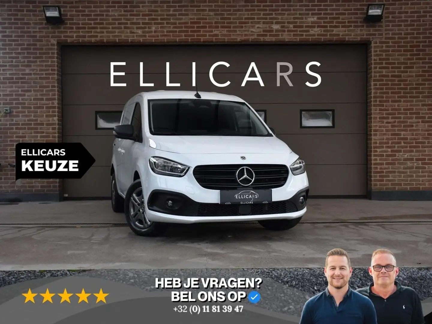Mercedes-Benz Citan 110 CDI PRO AUTOMAAT / CARPLAY / CAMERA / DAB / AC Blanc - 1