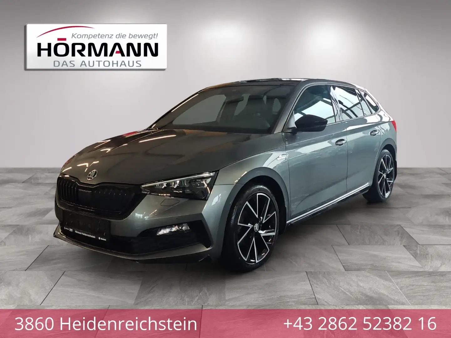 Skoda Scala 1,5 TSI Monte Carlo DSG Grau - 1