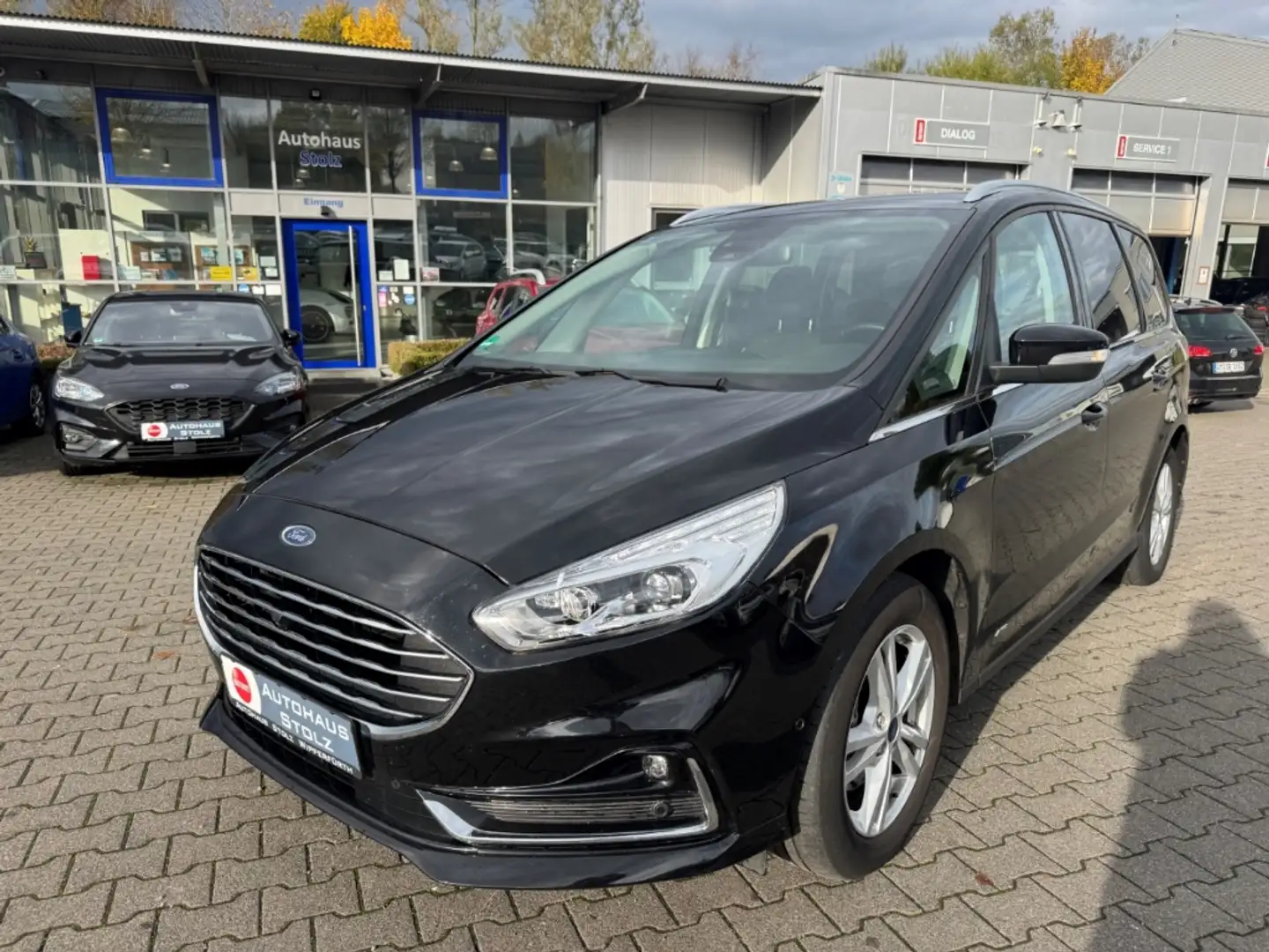 Ford Galaxy Titanium AWD 7-Sitzer AHK-klappbar Navi Soundsyste Noir - 1